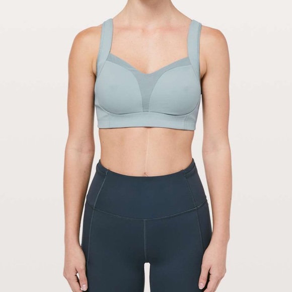Lululemon Blue Cast Ta Ta Tamer III Sports Bra - Picture 4 of 15